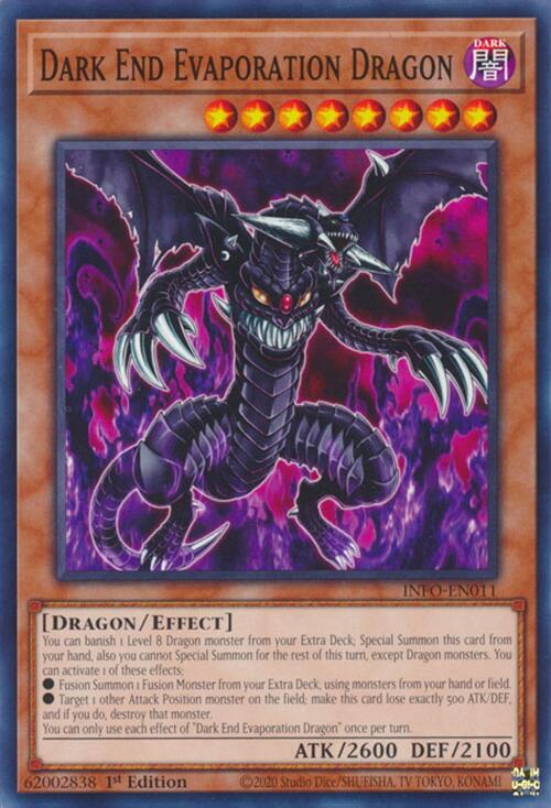 Dark End Evaporation Dragon [INFO-EN011] Common | The Gaming-Verse