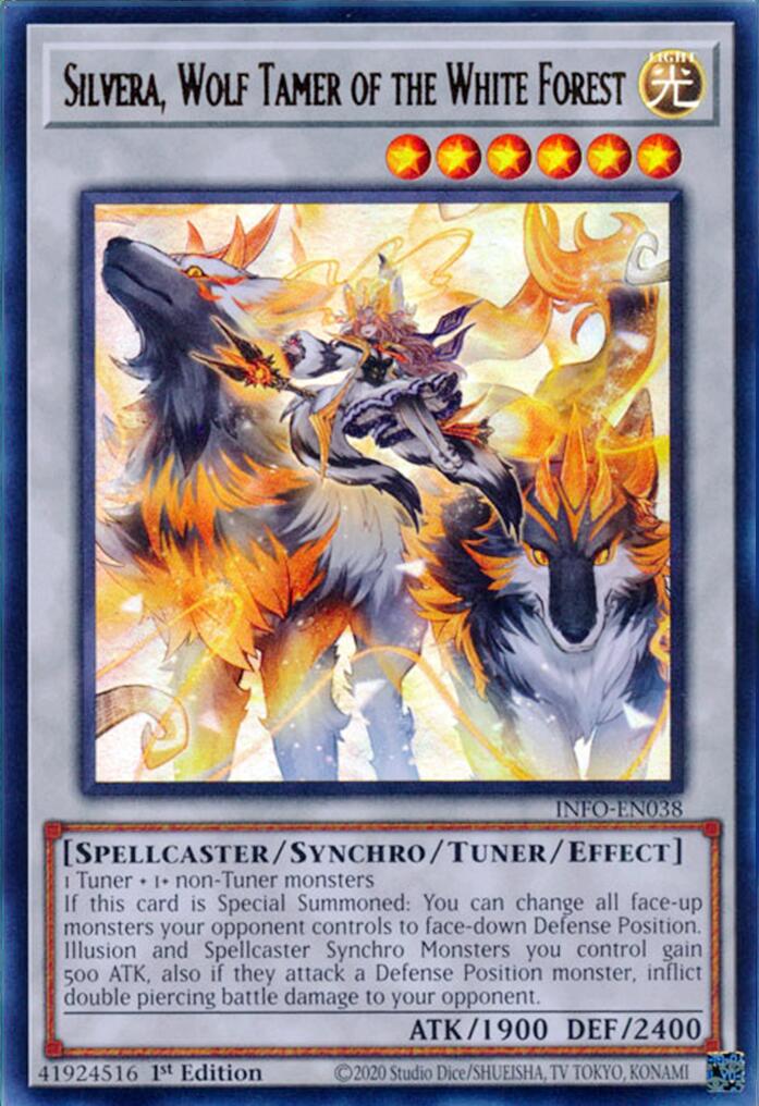 Silvera, Wolf Tamer of the White Forest [INFO-EN038] Ultra Rare | The Gaming-Verse