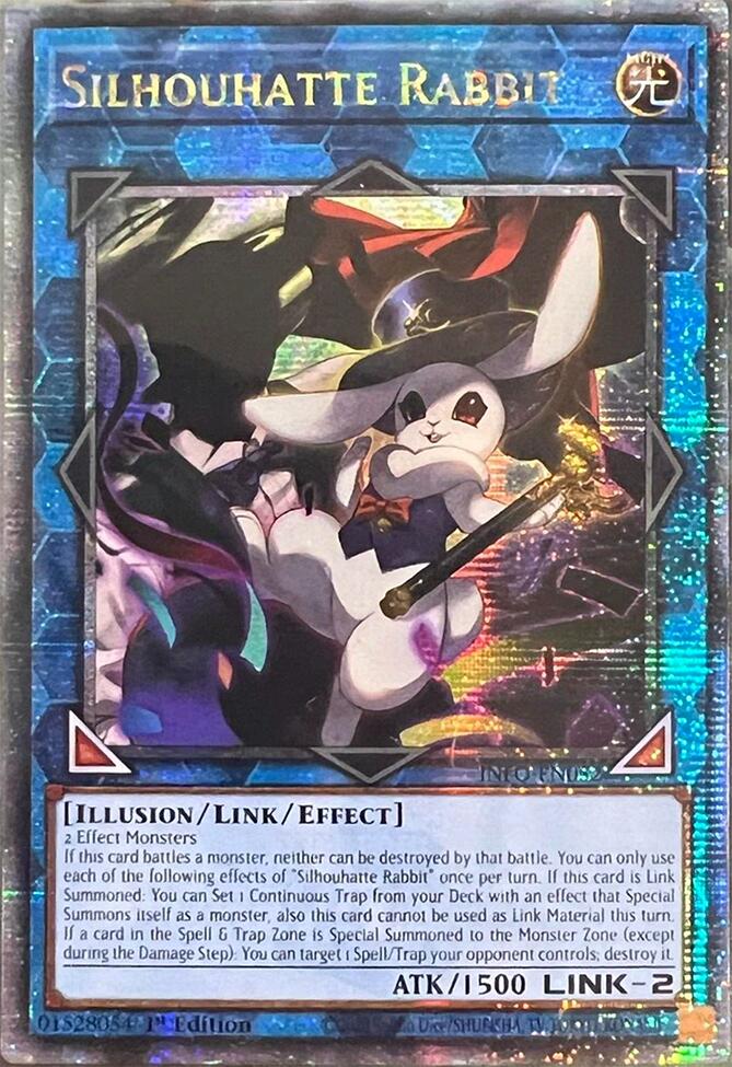 Silhouhatte Rabbit (Quarter Century Secret Rare) [INFO-EN052] Quarter Century Secret Rare | The Gaming-Verse