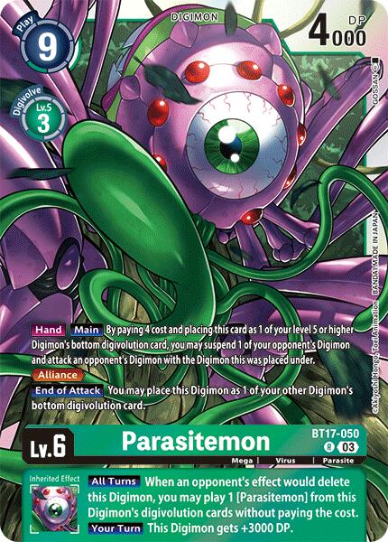 Parasitemon [BT17-050] [Secret Crisis] | The Gaming-Verse