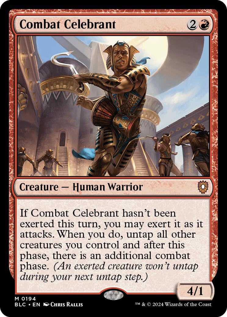 Combat Celebrant [Bloomburrow Commander] | The Gaming-Verse