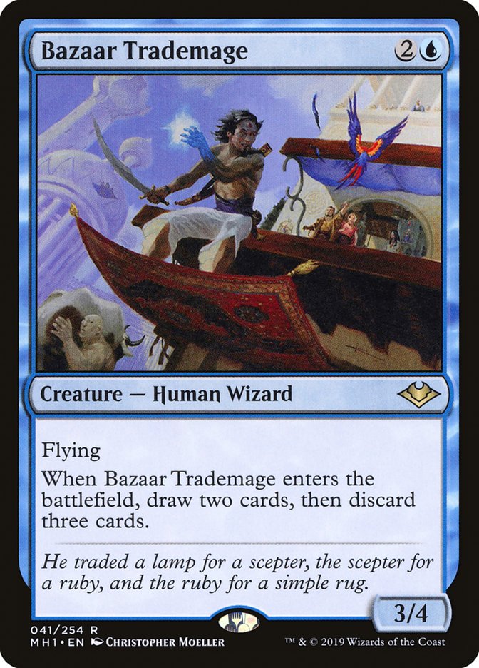 Bazaar Trademage [Modern Horizons] | The Gaming-Verse