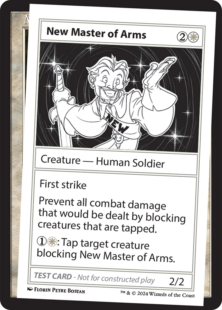 New Master of Arms [Mystery Booster 2 Playtest Cards] | The Gaming-Verse