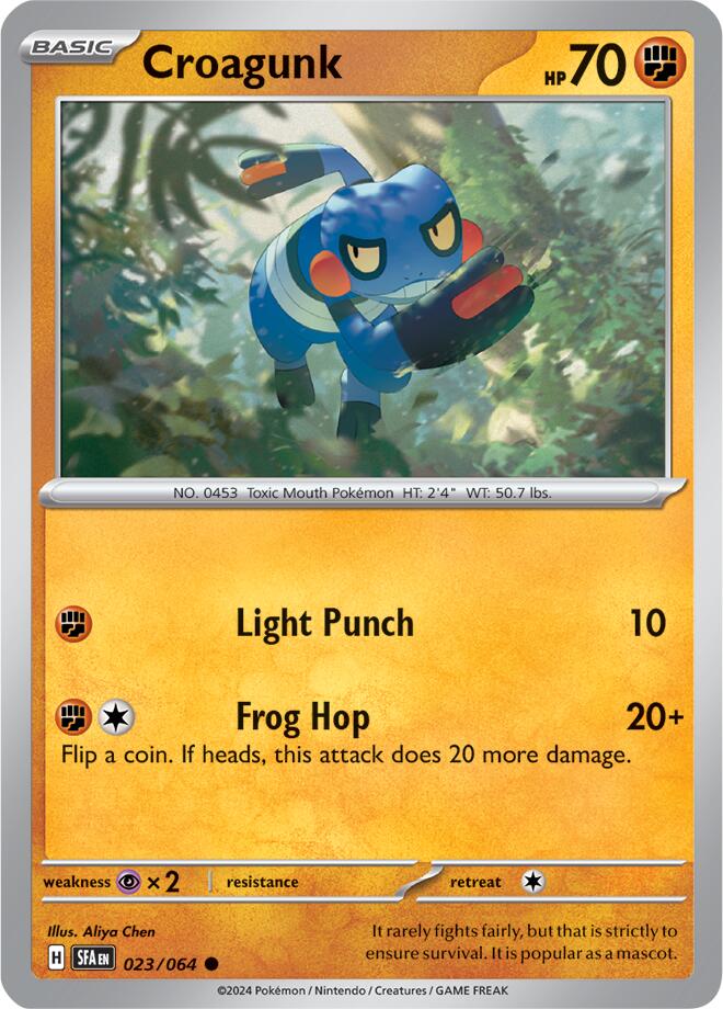 Croagunk (023/064) [Scarlet & Violet: Shrouded Fable] | The Gaming-Verse