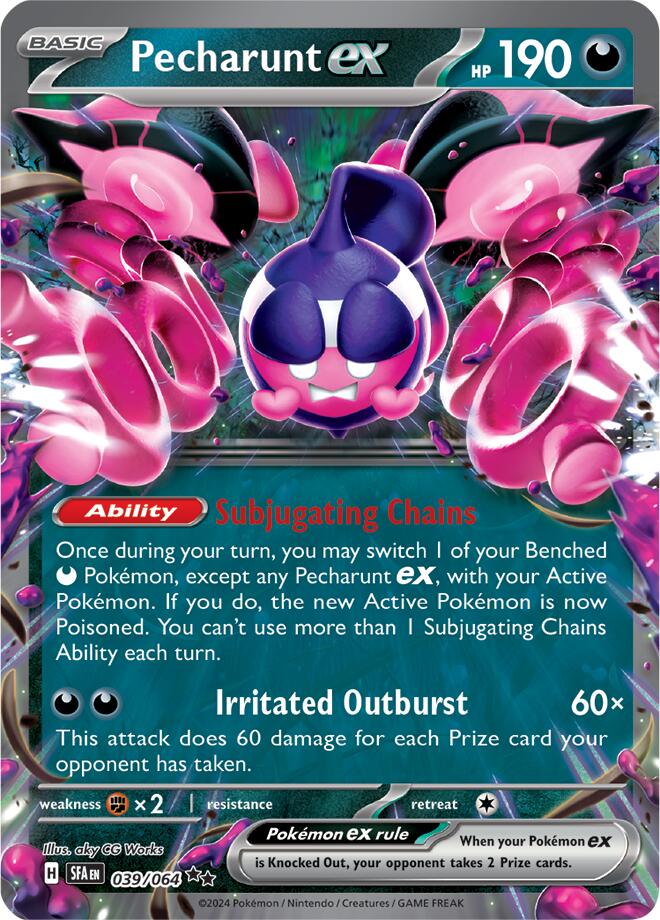 Pecharunt ex (039/064) [Scarlet & Violet: Shrouded Fable] | The Gaming-Verse