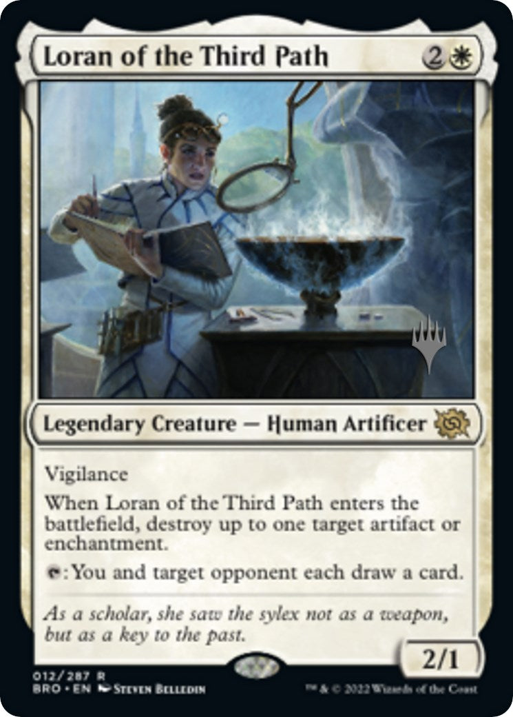 Loran of the Third Path (Promo Pack) [The Brothers' War Promos] | The Gaming-Verse