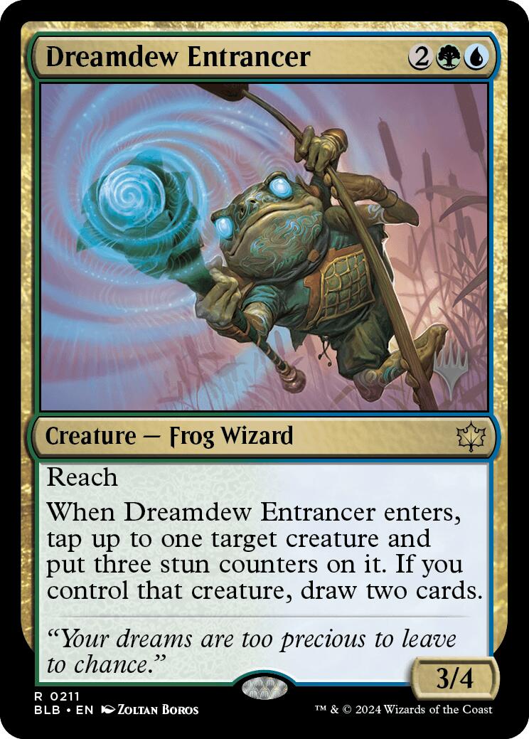 Dreamdew Entrancer (Promo Pack) [Bloomburrow Promos] | The Gaming-Verse