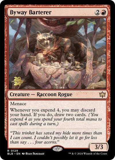 Byway Barterer [Bloomburrow Prerelease Promos] | The Gaming-Verse