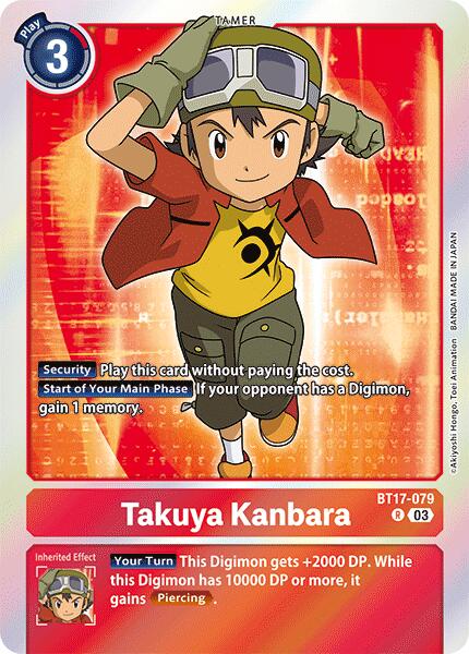 Takuya Kanbara [BT17-079] [Secret Crisis] | The Gaming-Verse