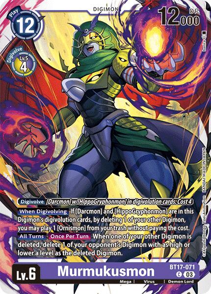 Murmukusmon [BT17-071] [Secret Crisis] | The Gaming-Verse