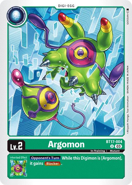 Argomon [BT17-004] - BT17-004 [Secret Crisis] | The Gaming-Verse