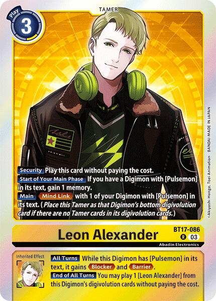 Leon Alexander [BT17-086] [Secret Crisis] | The Gaming-Verse