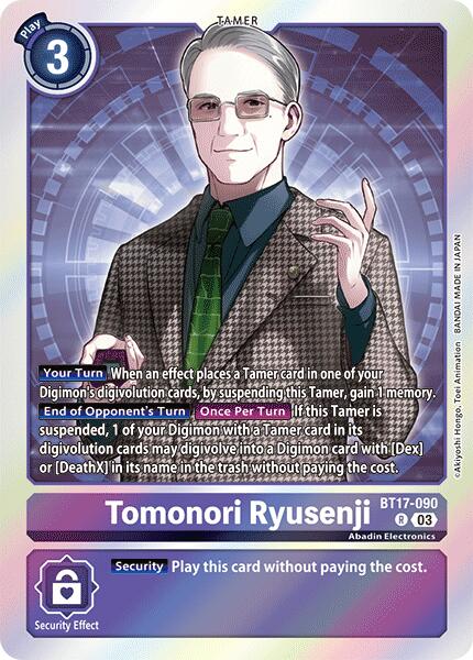 Tomonori Ryusenji [BT17-090] [Secret Crisis] | The Gaming-Verse