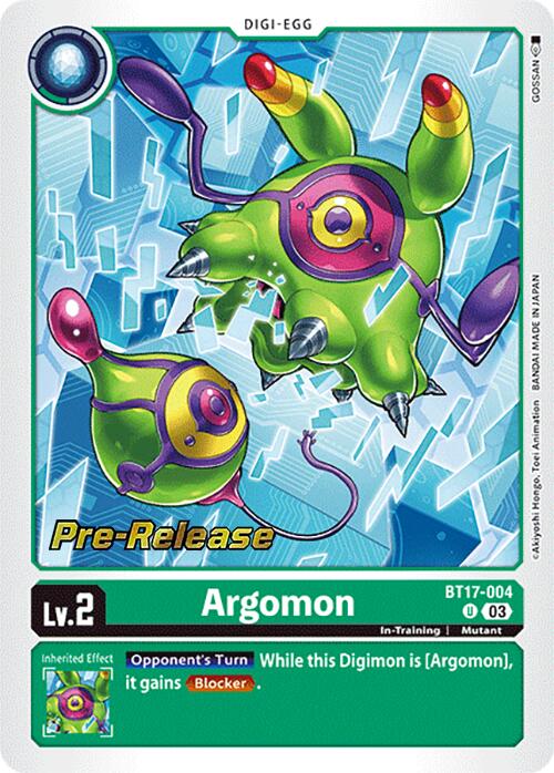 Argomon [BT17-004] [Secret Crisis Pre-Release Cards] | The Gaming-Verse