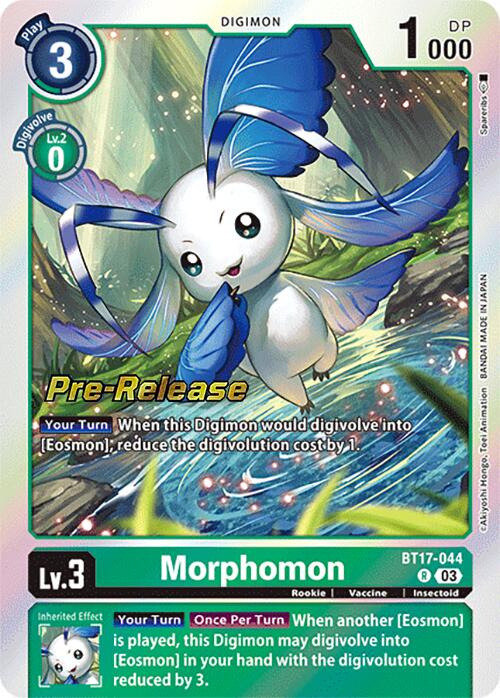 Morphomon [BT17-044] [Secret Crisis Pre-Release Cards] | The Gaming-Verse