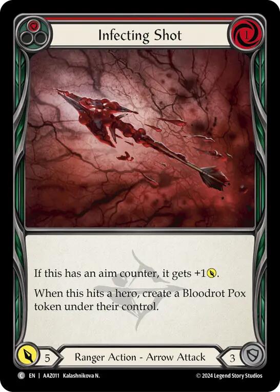 Infecting Shot (Red) [AAZ011] (Armory Deck: Azalea) | The Gaming-Verse