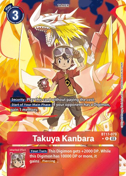 Takuya Kanbara [BT17-079] (Alternate Art) [Secret Crisis] | The Gaming-Verse