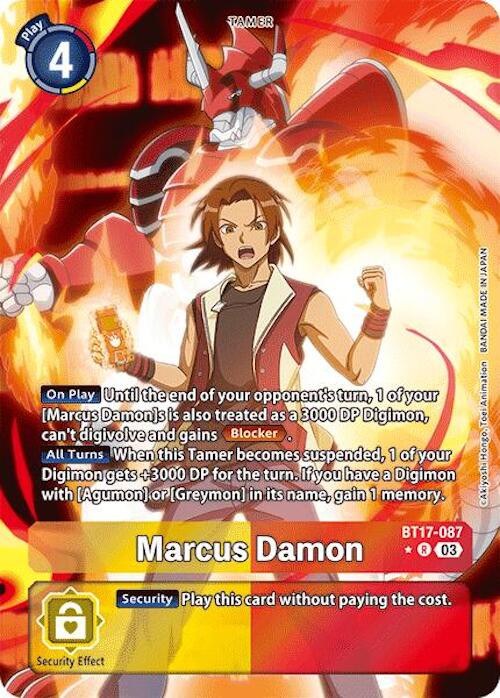 Marcus Damon [BT17-087] (Alternate Art) [Secret Crisis] | The Gaming-Verse