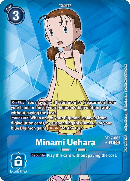 Minami Uehara [BT17-082] (Box Promotion Pack: Secret Crisis) [Secret Crisis] | The Gaming-Verse