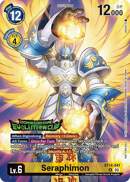 Seraphimon [BT14-041] (2024 Evolution Cup) [Blast Ace] | The Gaming-Verse