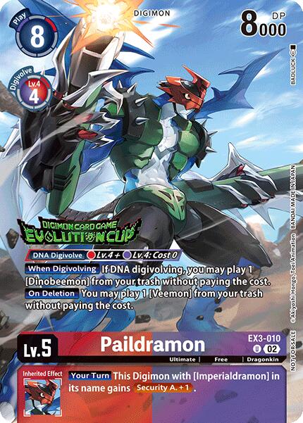 Paildramon [EX3-010] (2024 Evolution Cup) [Draconic Roar] | The Gaming-Verse