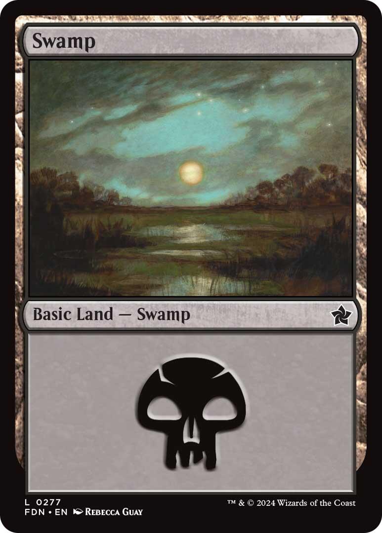 Swamp [Foundations] | The Gaming-Verse