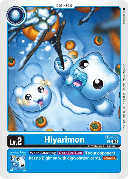 Hiyarimon [EX7-002] [Digimon LIBERATOR] | The Gaming-Verse