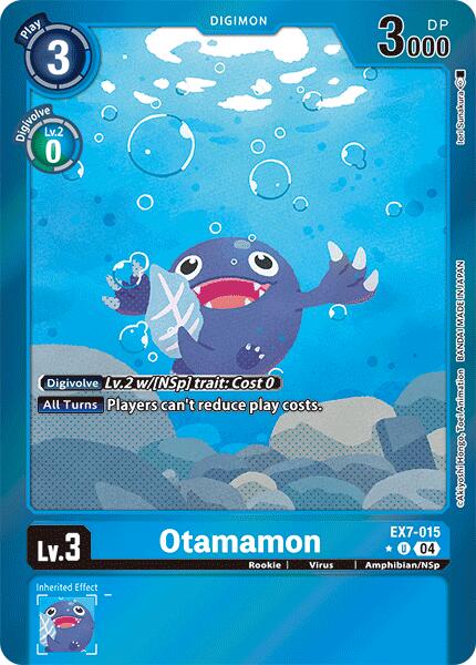 Otamamon [EX7-015] (Foil) [Digimon LIBERATOR] | The Gaming-Verse