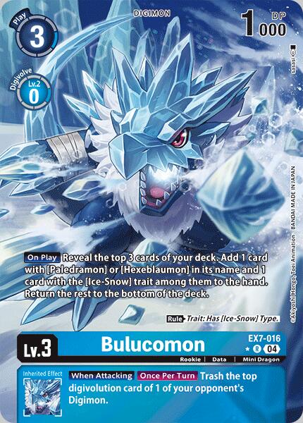 Bulucomon [EX7-016] (Alternate Art) [Digimon LIBERATOR] | The Gaming-Verse