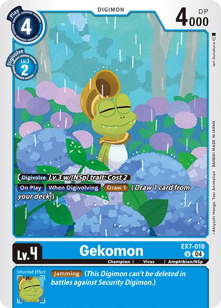 Gekomon [EX7-018] [Digimon LIBERATOR] | The Gaming-Verse