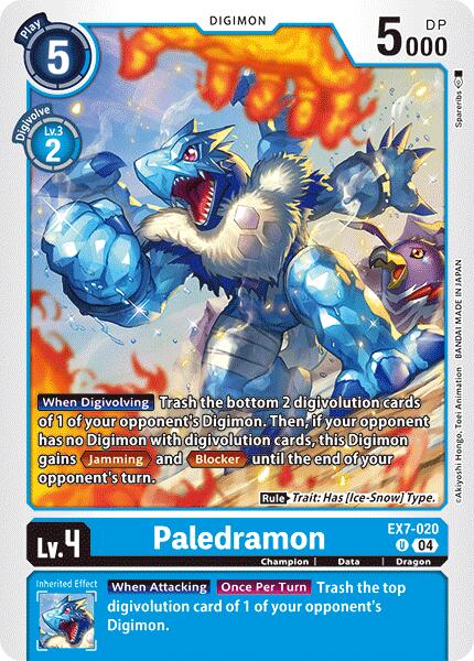 Paledramon [EX7-020] [Digimon LIBERATOR] | The Gaming-Verse