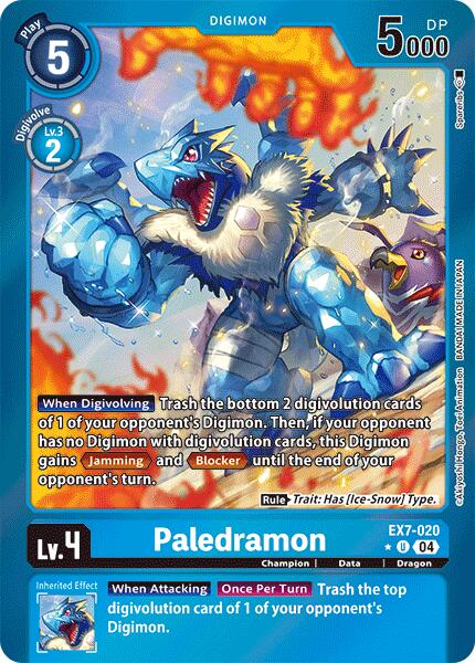 Paledramon [EX7-020] (Foil) [Digimon LIBERATOR] | The Gaming-Verse