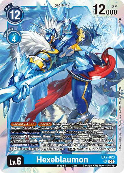 Hexeblaumon [EX7-023] [Digimon LIBERATOR] | The Gaming-Verse