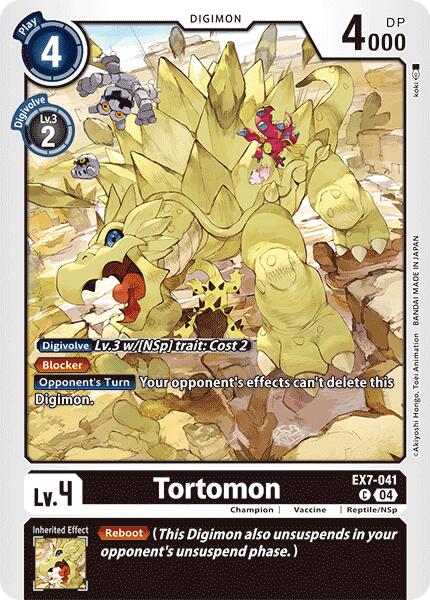 Tortomon [EX7-041] [Digimon LIBERATOR] | The Gaming-Verse