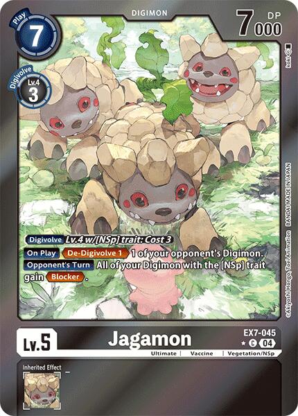 Jagamon [EX7-045] (Foil) [Digimon LIBERATOR] | The Gaming-Verse