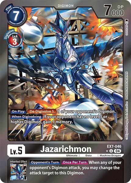 Jazarichmon [EX7-046] (Foil) [Digimon LIBERATOR] | The Gaming-Verse