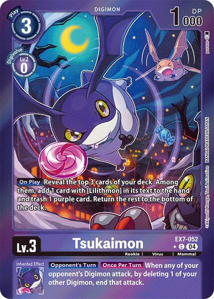 Tsukaimon [EX7-052] (Foil) [Digimon LIBERATOR] | The Gaming-Verse