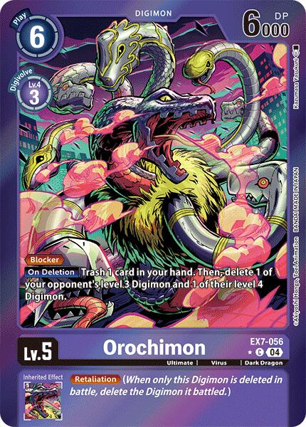 Orochimon [EX7-056] (Foil) [Digimon LIBERATOR] | The Gaming-Verse