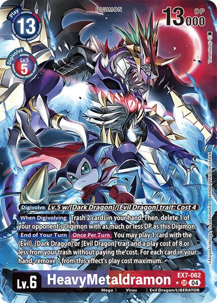 HeavyMetaldramon [EX7-062] (Alternate Art) [Digimon LIBERATOR] | The Gaming-Verse