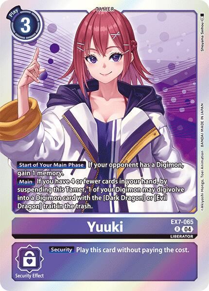 Yuuki [EX7-065] [Digimon LIBERATOR] | The Gaming-Verse