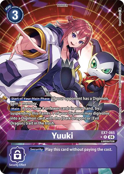 Yuuki [EX7-065] (Alternate Art) [Digimon LIBERATOR] | The Gaming-Verse