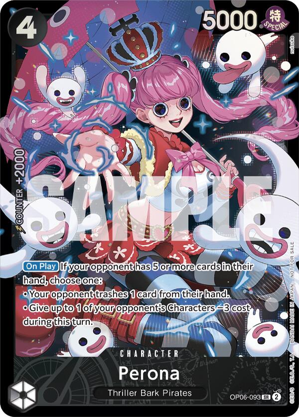 Perona (Store Treasure Cup 2024) [One Piece Promotion Cards] | The Gaming-Verse