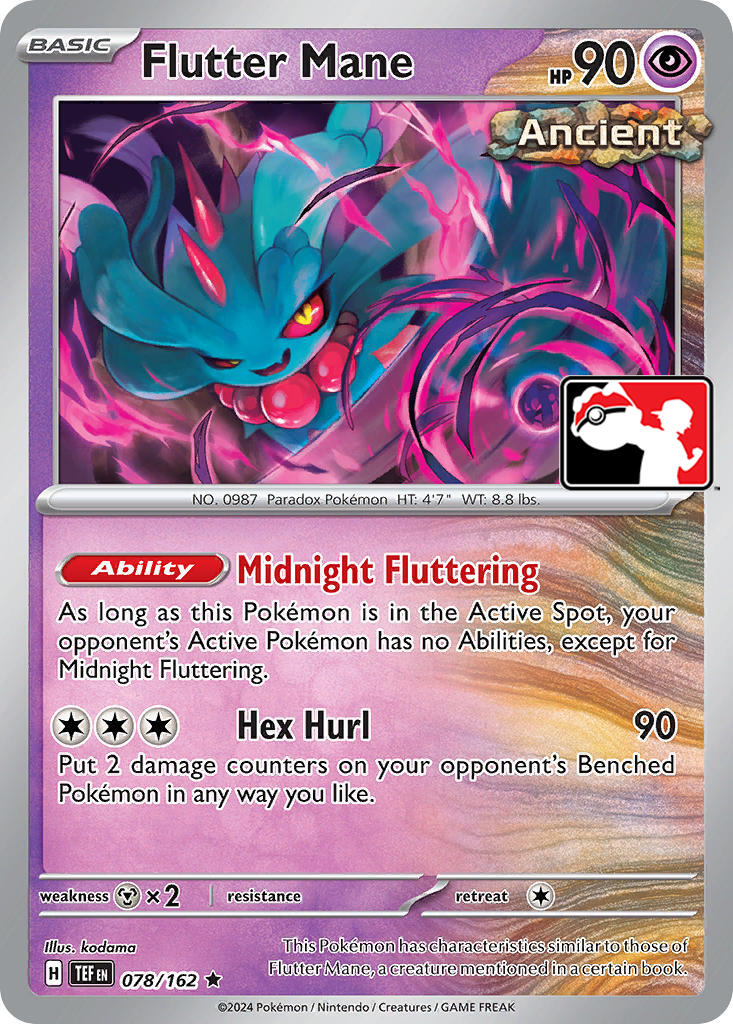 Flutter Mane (078/162) [Prize Pack Series Five] | The Gaming-Verse