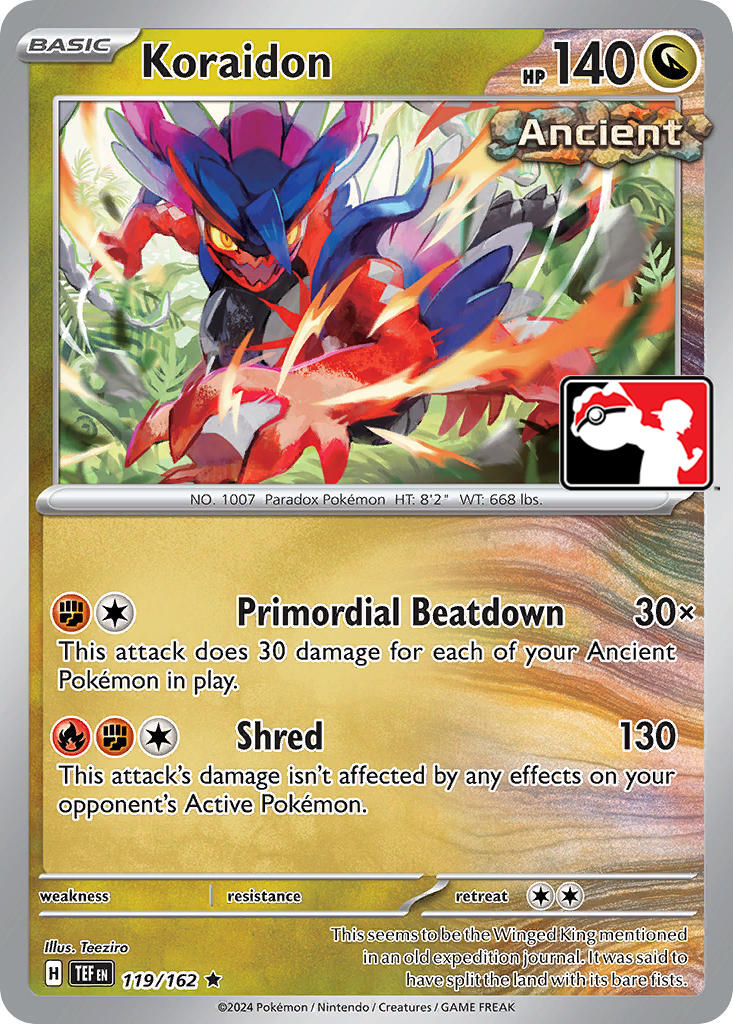 Koraidon (119/162) [Prize Pack Series Five] | The Gaming-Verse