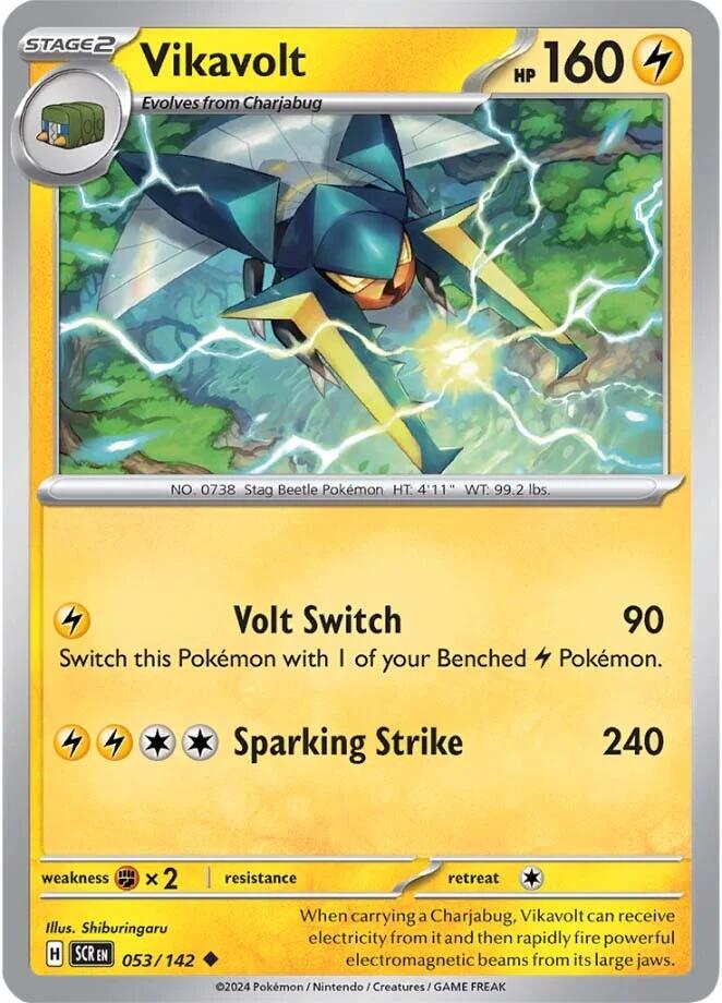 Vikavolt (053/142) [Scarlet & Violet: Stellar Crown] | The Gaming-Verse