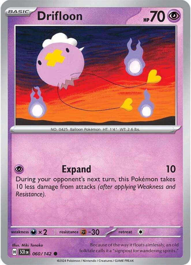 Drifloon (060/142) [Scarlet & Violet: Stellar Crown] | The Gaming-Verse