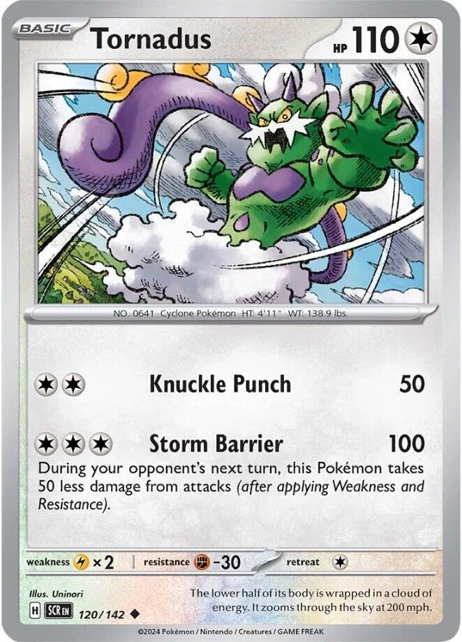 Tornadus (120/142) [Scarlet & Violet: Stellar Crown] | The Gaming-Verse