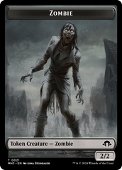 Zombie // Energy Reserve Double-Sided Token [Modern Horizons 3 Tokens] | The Gaming-Verse