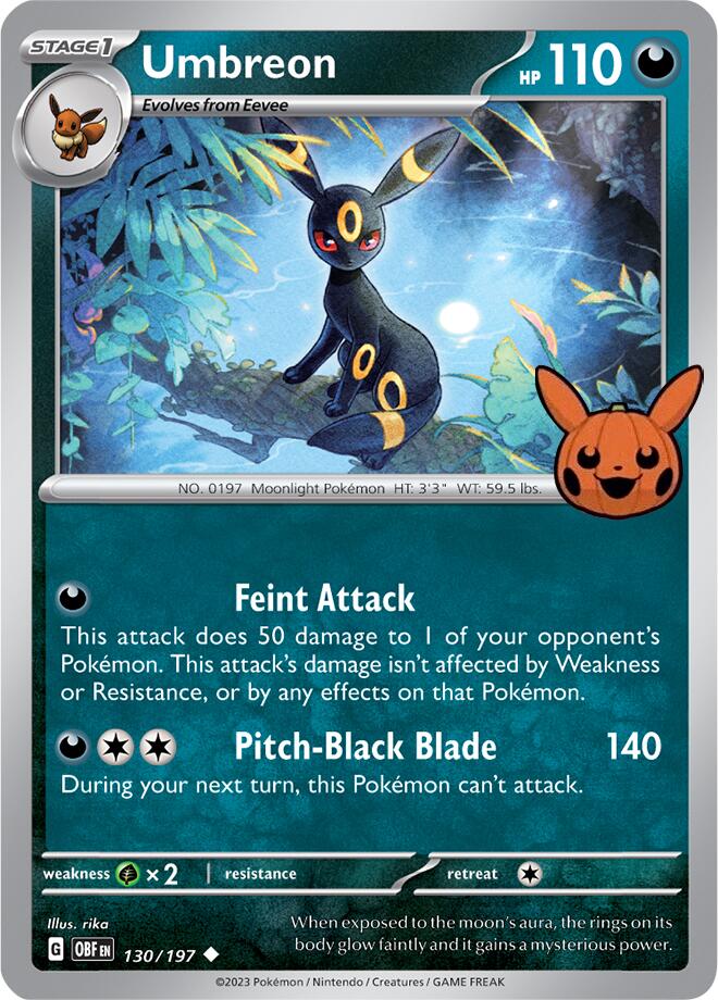 Umbreon (130/197) [Trick or Trade 2024] | The Gaming-Verse