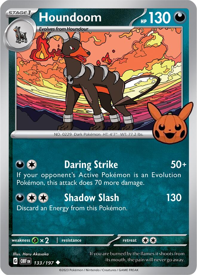 Houndoom (133/197) [Trick or Trade 2024] | The Gaming-Verse